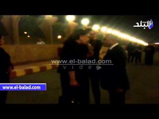 وصول بكري والجلاد والاصمعي وعبد الراضي لعزاء زوجة موسي‎