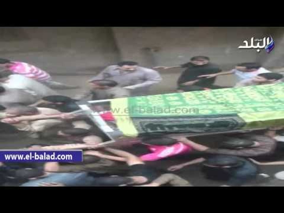 أهالى سنجرج بالمنوفية يشيعون جثمان المجند شهيد انفجار الشيخ زويد