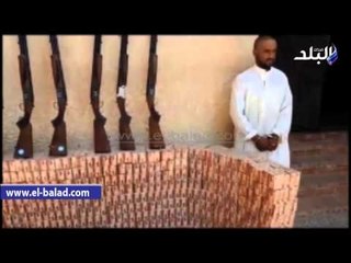 ضبط تشكيل عصابى بحوزته 300 الف قرص مخدر و14 رأس صاروخ