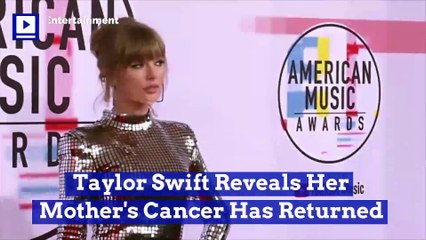 Taylor Swift Reveals Her Mother's Cancer Has Returned
