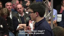 Grand débat: Macron interpellé par des enfants sur l'écologie