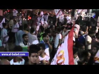 أمن الزمالك يفتح أبوابه أمام الجماهير للاحتفال بالفوز بلقب الكأس