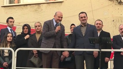 Soylu, Beyoğlu'nda halka hitap etti - İSTANBUL