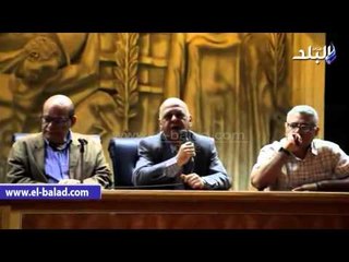 بدء حفل تأبين الكاتب الراحل خالد السرجاني بحضور "قلاش"‎
