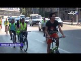 ماراثون لشباب العباسية لنشر ثقافة ركوب الدراجات