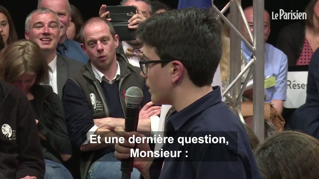 "Quand est-ce que vous allez réagir ?" : des collégiens interpellent Macron sur la transition écologique