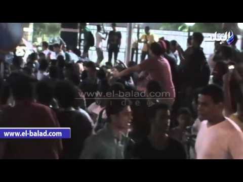 شلل مروري أمام الزمالك إحتفالاً ببطولة كأس مصر