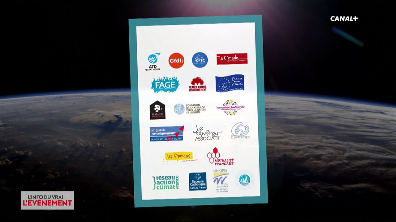 Pacte écologique et social : 66 propositions - L'info du Vrai du 07/03 - CANAL+