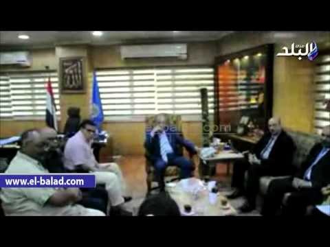 محافظ أسوان يلتقي وفد الهيئة العامة لقصور الثقافة