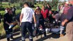 - Kazada yaralanan çocuğuna yetişmeye çalışırken bir başka kazada öldü- Meydana gelen iki kazada 2 kişi hayatını kaybetti, 11 kişi yaralandı