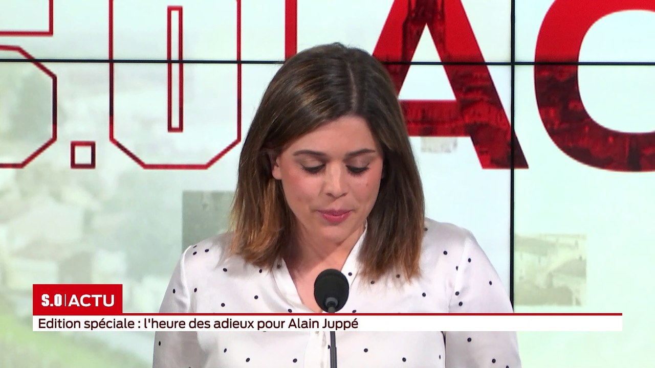 Edition spéciale - l'heure des adieux pour Alain Juppé