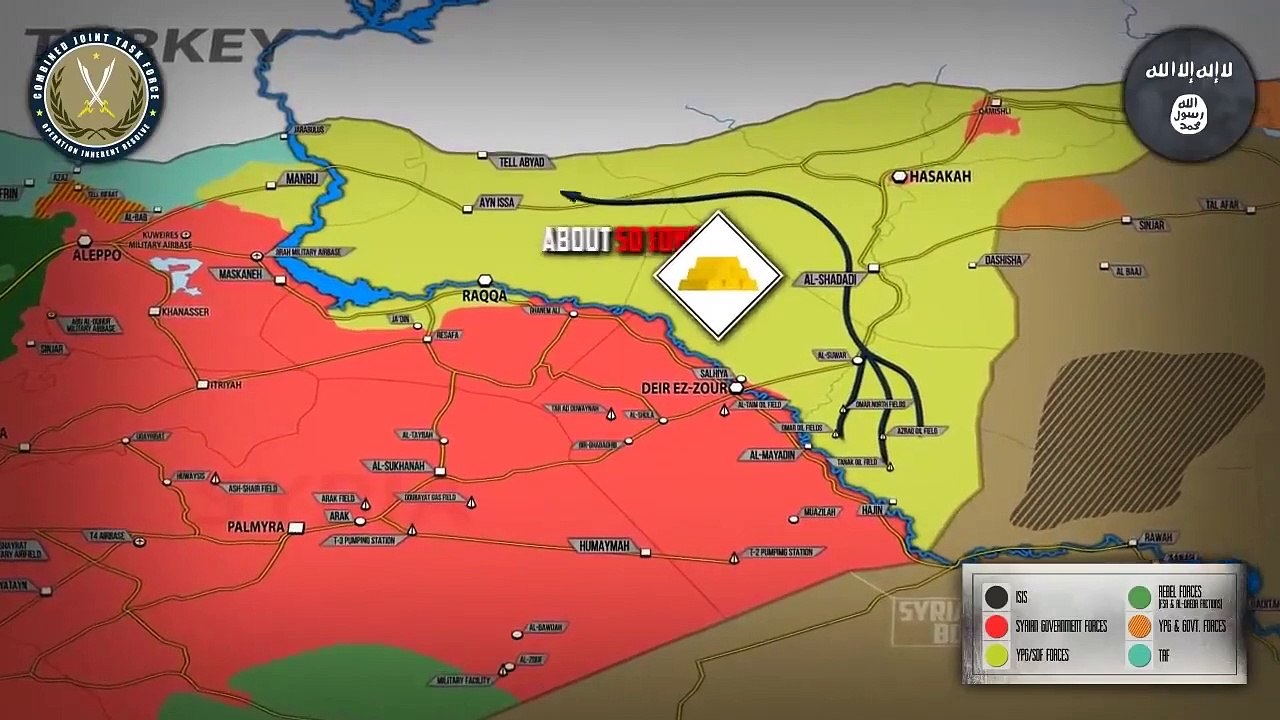 U.S. Forces use ISIS to Help Steal Tons Of Gold Stolen In Syria and Iraq