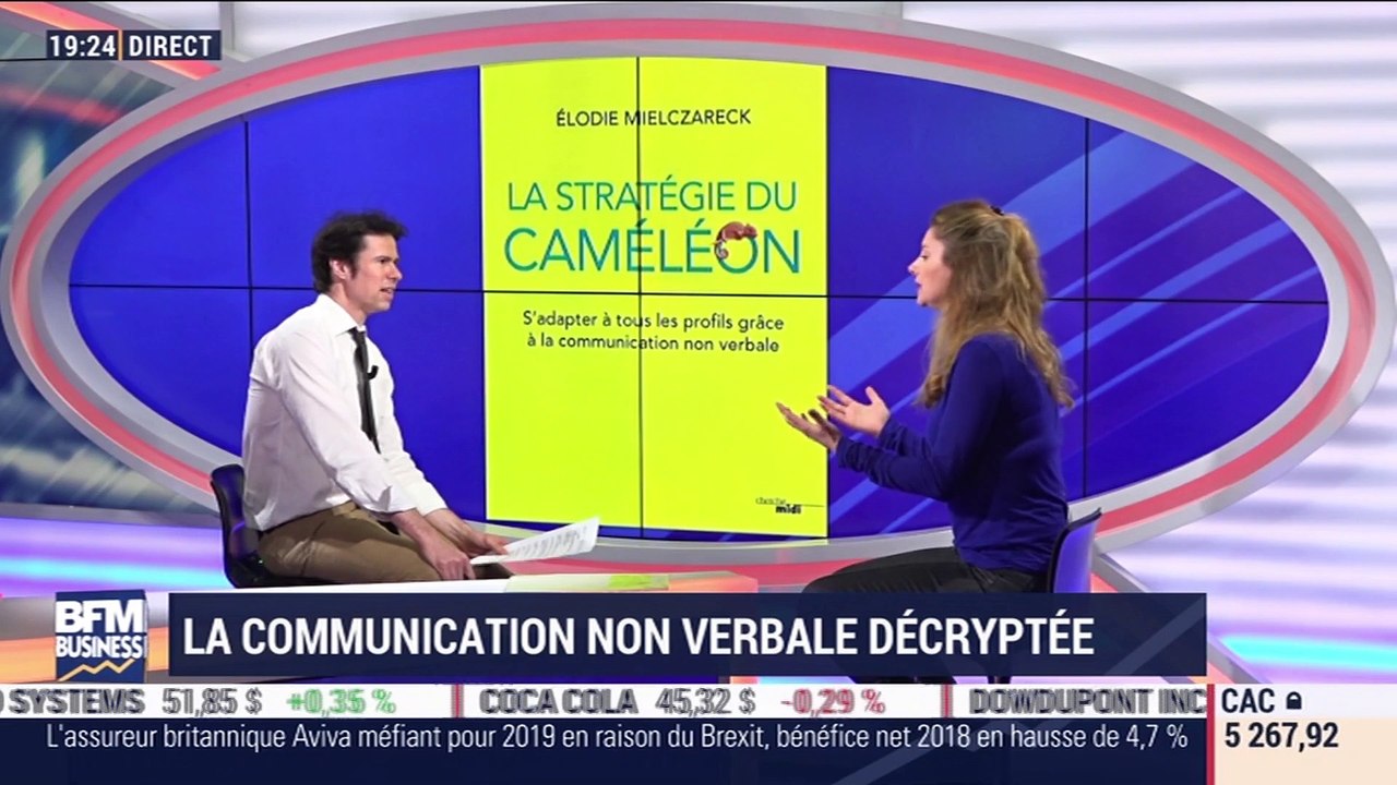 Livre du jour: "La stratégie du caméléon - S'adapter à tous les profils grâce à la communication non verbale" d’Élodie Mielczareck (Éd. Cherche Midi)