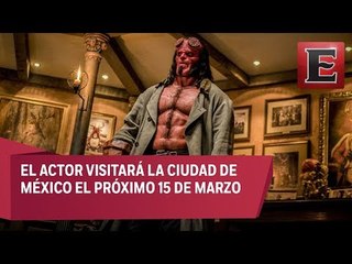 ¡David Harbour llega a México para promocionar 'Hellboy' y compartir sus experiencias! 🎬
