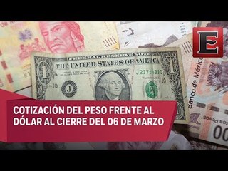 Así cerró el peso frente al dólar