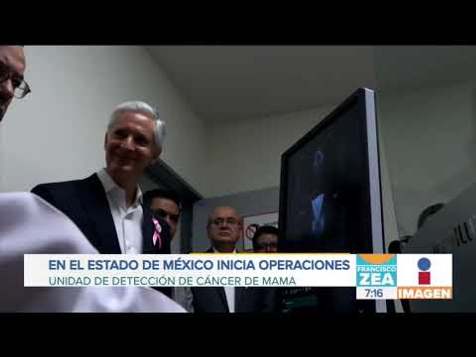 Entregan unidad de detección y diagnóstico de cáncer de mama en Coacalco | Francisco Zea