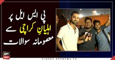 Waseem Badami hits Karachi streets with his 'innocent questions' on PSL