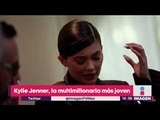 Kylie Jenner se convierte en la multimillonaria más joven del mundo | Noticias con Yuriria Sierra