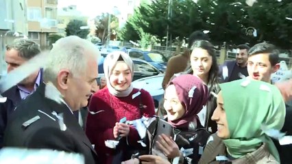 Yıldırım'dan AK Parti ve MHP ilçe başkanlıkları ziyareti - İSTANBUL