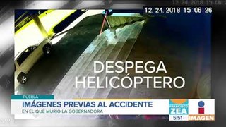 Imágenes previas al accidente donde murió la gobernadora de puebla | Noticias con Francisco Zea