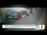 Papá roba auto en segundos ante la mirada de su hijo | Noticias con Francisco Zea