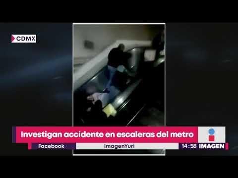Investigan accidente en escaleras eléctricas del Metro Mixcoac de la Línea 7 | Yuriria Sierra