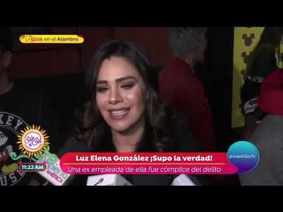 ¡Luz Elena González fue extorsionada! | Sale el...