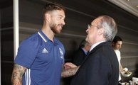 Sergio Ramos, Soyunma Odasında Real Madrid Başkanı Florentino Perez ile Tartıştı
