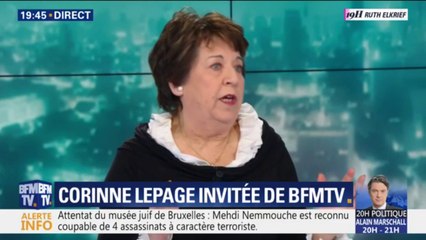 Download Video: L'ancienne ministre de l'Environnement Corinne Lepage ne votera pas pour la liste LaRem aux élections européennes