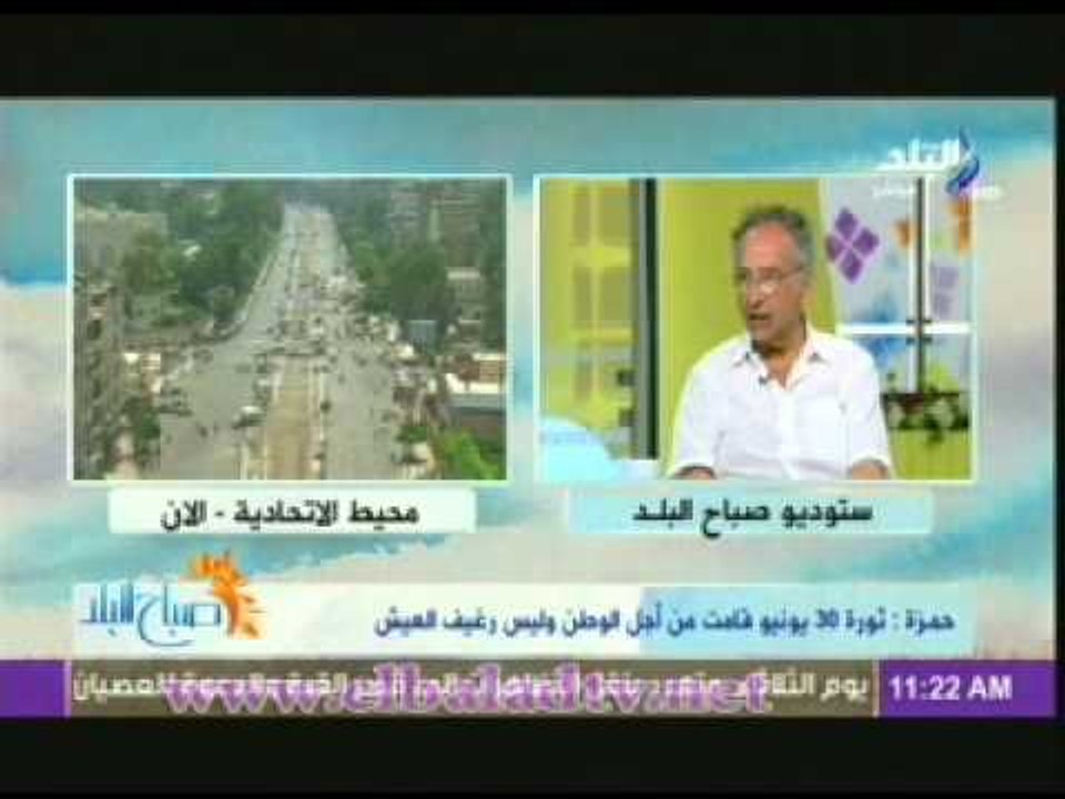 ممدوح حمزة: كل نقطة دم هتبقى محسوبة عليك يا مرسى انت وعشيرتك