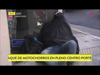 Dos motochorros detenidos en Microcentro tras un robo