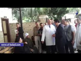 محافظ الشرقية لمرضى "حميات الزقازيق": أنا مش جاى أتمنظر أنا جاى أشوف السلبيات