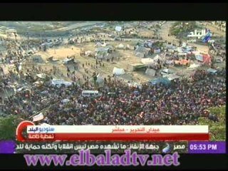 تغطية ستوديو البلد لاحتفالات الشعب المصرى مع عزة مصطفى ج2