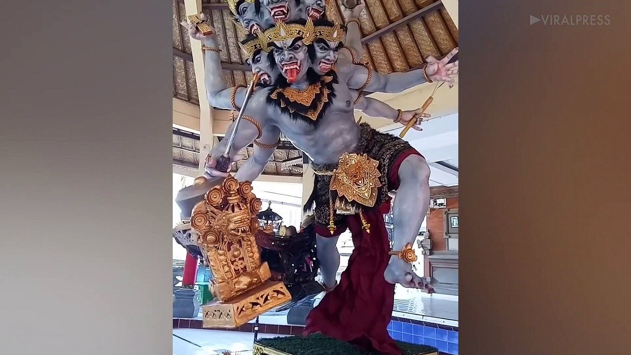 Scary Balinese Statue