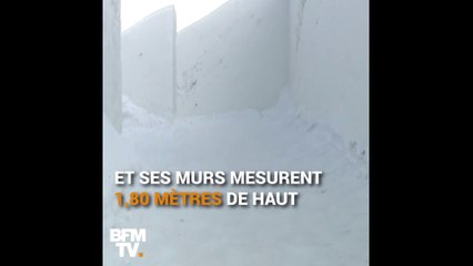 Ce labyrinthe de neige est le plus vaste au monde