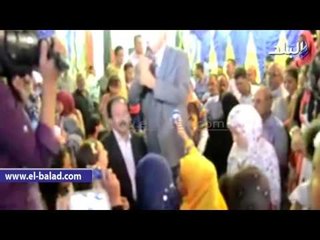 #صدى_البلد | إحتفالية حاشدة لـ"جمال ادم " الفائز بالمقعد الفردي بالخارجة