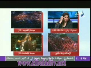 تغطية لاحداث ميدان رابعة و التحرير مع رولا خرسا 6-7-2013