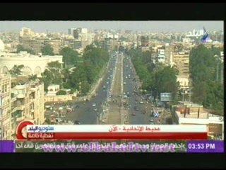 تغطية مظاهرات ميدان التحرير ورابعة العدوية مع مايسة ماهر 7-7-2013