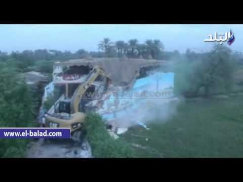 #صدى_البلد | حملة مكبرة لإزالة التعديات بدائرى الفيوم