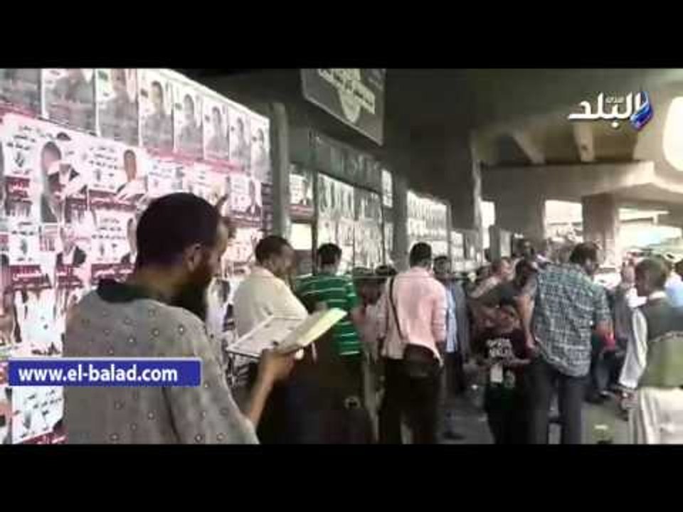 #صدى_البلد |  ملتحي يقرأ سورة المطففين أمام الناخبين ببولاق الدكرور