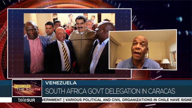 South African Ruling Party Delegation Visits Venezuela