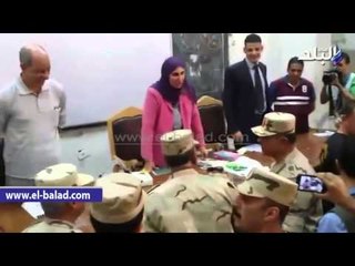 قائد المنطقة المركزية يتفقد اللجان الانتخابية بـ"الدقي" و "العجوزة"