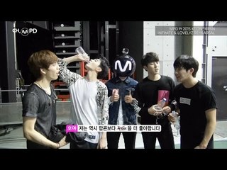 [MPD in 2015 KCON] 150422 INFINITE & LOVELYZ rehearsal