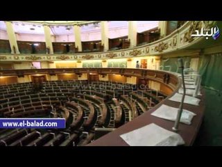 صدى البلد |  دائرة التصويت الإلكترونى بمجلس النواب