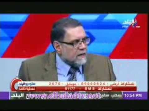 مختار نوح لــلشيخ القرضاوى: انت داعية اسلامى فقط وليس من حقك ان تقول هذا حلال او حرام