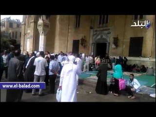 #صدى_البلد|  الصوفيون يرددون "الأوراد" أمام ضريح الحسين