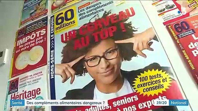 Santé : des compléments alimentaires dangereux ?