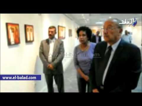 صدى البلد | محافظ أسوان يفتتح معرضاً للفنون التشكيلية بقصر الثقافة