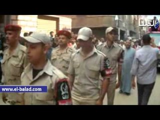 صدى_البلد |  أهالي المنشية بالمحلة يشيعون "النقيب البزاوي"شهيد سيناء