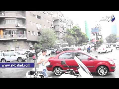 صدى البلد | أمطار غزيرة على القاهرة والجيزة
